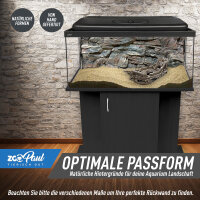 3D Aquarium Rückwand Struktur 100x60 cm