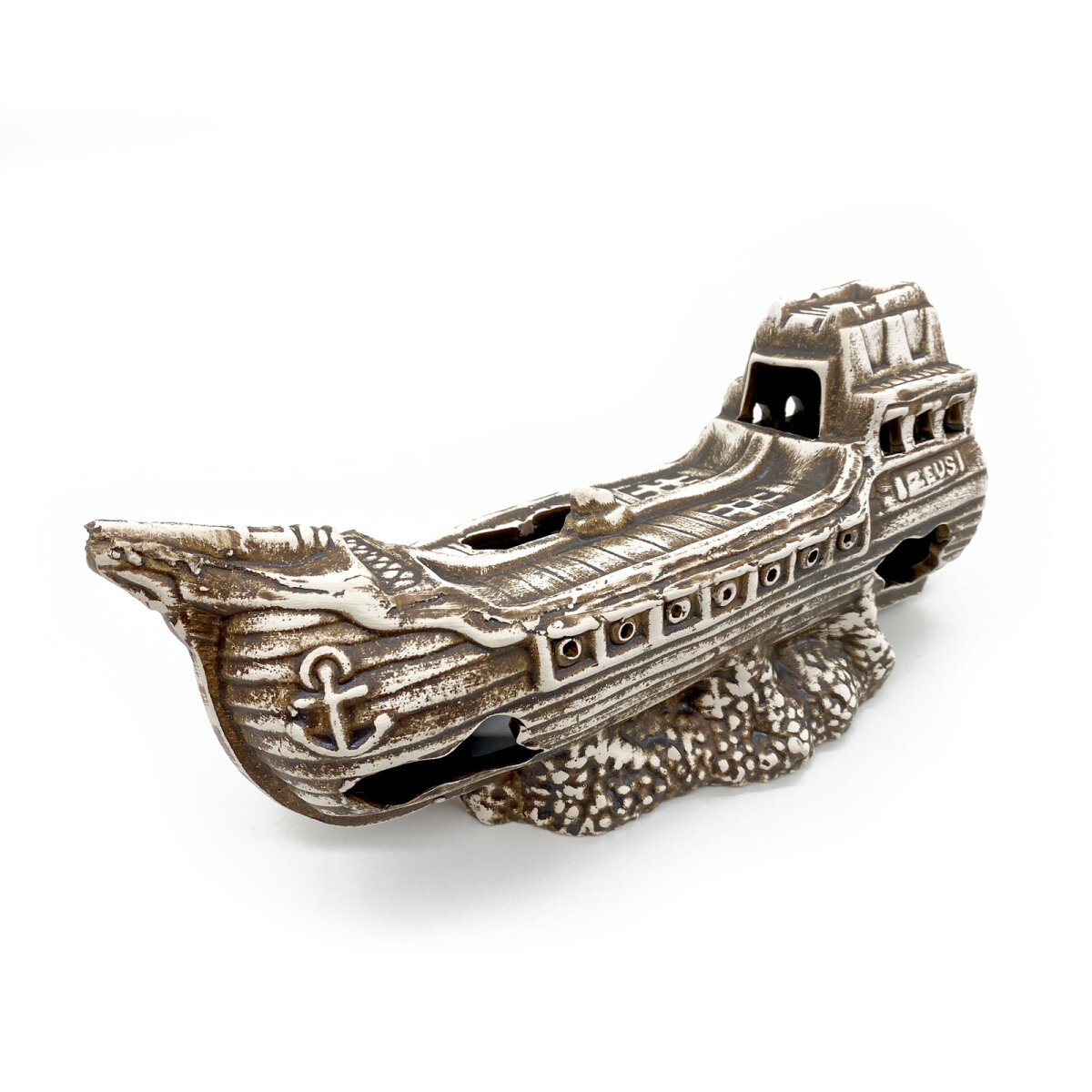 ZooPaul Aquarium Deko Trabi Auto - Keramik Dekoration Für Aquarium