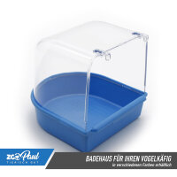 Badehaus für Vogel Blau