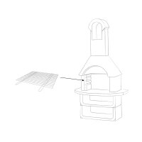 Grillrost 82x43cm