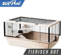 BOB Hamster-Hasen-Käfig mit Holz Podest und Leiter