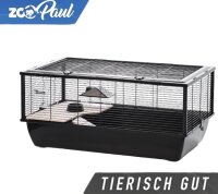 BOB Hamster-Hasen-Käfig mit Holz Podest und Leiter