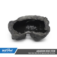 Deko Stein Stone grau 18x12x8 cm