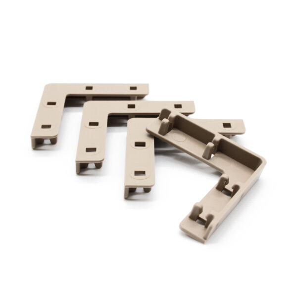 Eckverbinder Hasenkäfig Nagerkäfig beige