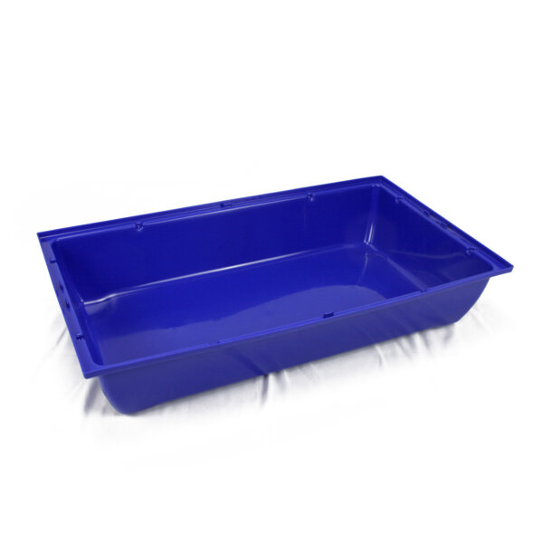 Kasten Schale dunkel blau Hasenkäfig L 70x40x13cm