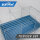 Hasenkäfig komplett L dunkel blau 70x40x37cm