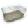 Hasenkäfig komplett L hell beige 70x40x37cm