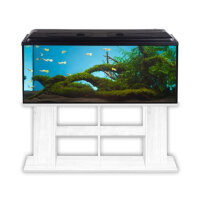 Aquarium Unterschrank Budget 120 x 40 x 60 cm Wei&szlig;