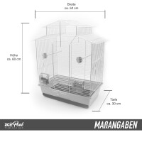 Vogelkäfig IZA 2 II olive