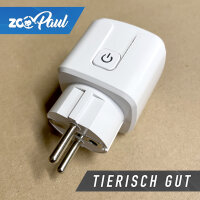 ZooPaul WLAN Smart Plug Steckdose Zeitschaltuhr Wifi App Steuerung Beleuchtung