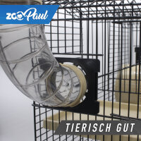 XXL Hamsterkäfig beige mit Zubehör Tunnelsystem