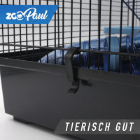 XXL Hamsterkäfig blau mit Zubehör