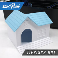 XXL Hamsterkäfig blau mit Zubehör