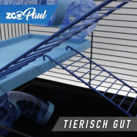 XXL Hamsterkäfig blau mit Zubehör