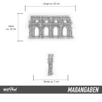 Deko Mauer Torbogen 18x35x7cm