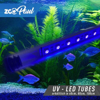 ZooPaul UV LED Tubes, erhältlich in 60 cm, 80 cm und...