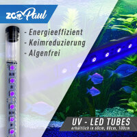 ZooPaul UV LED Tubes, erhältlich in 60 cm, 80 cm und...