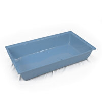 Kasten Schale hellblau Hasenkäfig XL 78x47x14cm