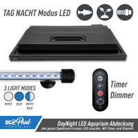 ZooPaul "Modern Line" DayNight LED Aquarium Abdeckung 60x30cm