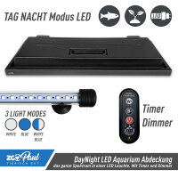 ZooPaul "Modern Line" DayNight LED Aquarium Abdeckung 80x30cm