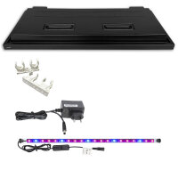 Variation ZooPaul Modern Line Aquarienabdeckung 100 x 40 cm LED bunt (Pflanzenlicht) ohne