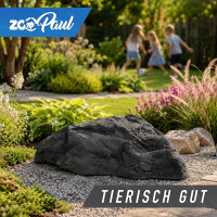 Garten Deko Felsen verschieden Größen und Formen grau