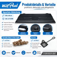 ZooPaul Aquarium Startklar-Set 120x40 cm –...